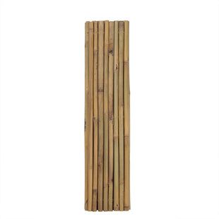 Egardenkart® Natural Rolled Bamboo Fence Thick Natural Privacy Fence