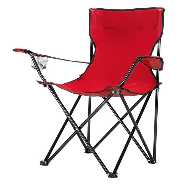 Egardenkart Camping Chair, Folding Camping Chairs for Adults with Armrests and Cup Holder and Carrying Bag, Lightweight Portable for Beach, Perfect for Caravan trips, BBQs, Garden, Picnic