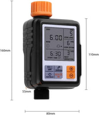 Egardenkart, Water Timer for Garden - Multifunctional, Garden Irrigation Timer for Automatic Irrigation System | Automatic Watering Timer with Intelligent Technology | Garden Water Timer (Orange)