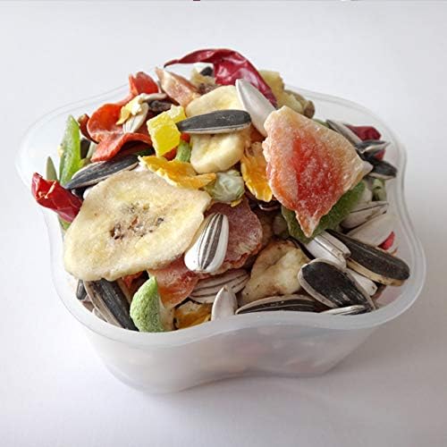 Egardenkart® Parrot Food Mix - Parrots Food with Fruit Blend | Bird Food for Parrot | Nutritionally Complete Bird Seed Mix | Bird Feed for Macaw, Cockatoo and All Parrots