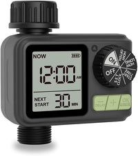 Egardenkart Dial Water Timer Black