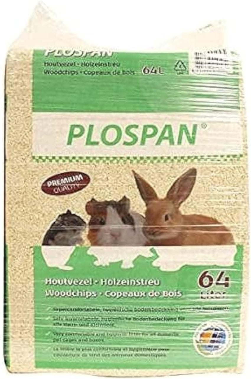 Plospan Hamster Wood fiber Chips Ground cover