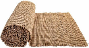 Egardenkart Bamboo Reed Privacy Screen for Outdoor Spaces Natural Grass Mat