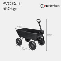 Egardenkart PVC Cart with 550kg Capacity