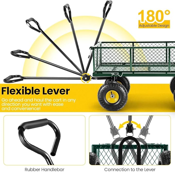 Garden Trolley/Cart 300kg Capacity