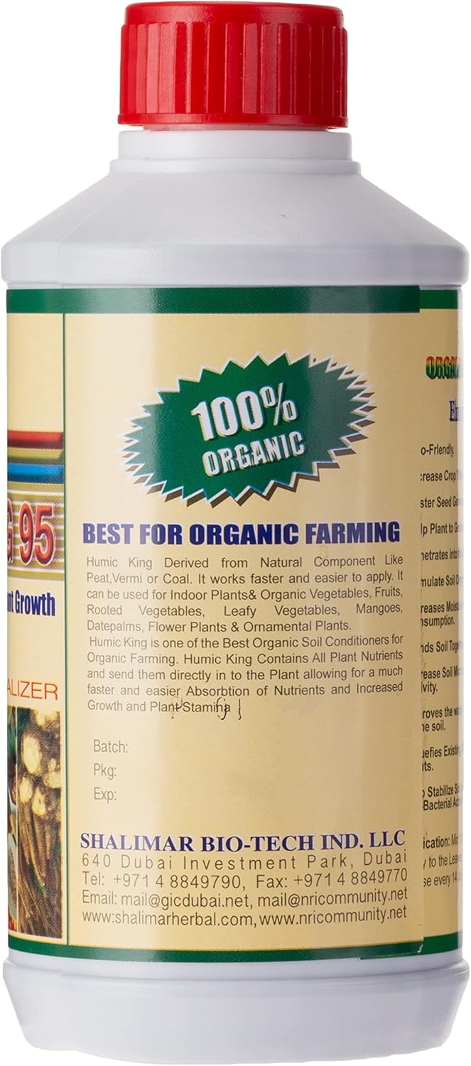 Shalimar Humic King 95 - Plant Booster - 250 ML