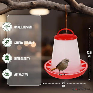 Egardenkart Bird food Feeder-  Bird Feeder Outdoor | Birds Feeder for all Birds and Animals