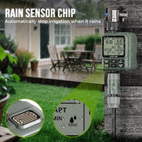 Egardenkart Water Timer for Garden - Multifunctional Irrigation Timer for Automatic Irrigation System | Large Screen Water Timer with Sprinkler Controller Intelligent Automatic Watering for Plants