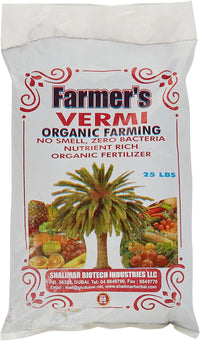 Shalimar Farmer'S 100Percent Vermi Compost - 25 Lb