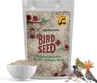 Egardenkart® Bird Food Daily Budget-Friendly - Wild Bird Feed for all Types of Wild Birds | Birds Food for Small Birds Dove Pigeon Myna Lark Bulbul Sparrow Hoopoe Seed Mix