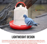 Egardenkart, Bird Water Feeder Outdoor -  Bird Water Dispenser for all Birds and Animals | Birds Water Feeder Outdoor