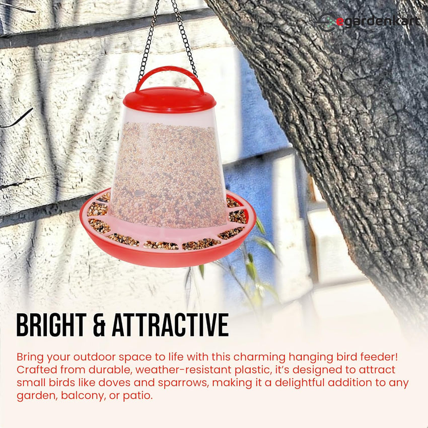 Egardenkart Bird food Feeder-  Bird Feeder Outdoor | Birds Feeder for all Birds and Animals