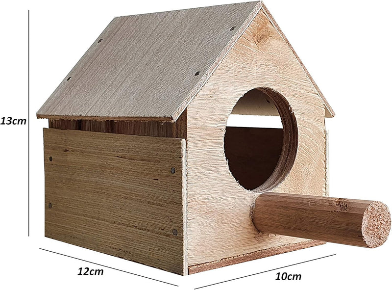 Egardenkart Wooden Nest Nesting Box For Bird