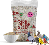 Egardenkart Small Bird Food for Budgies -  Bird Seed for Small Birds and Wild Birds | Bird Feed for Finches Canaries Cockatiel Hookbills doves quail and sparrows Seed mix