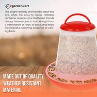 Egardenkart Bird food Feeder-  Bird Feeder Outdoor | Birds Feeder for all Birds and Animals
