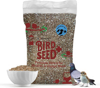Egardenkart Wild Bird Food - Economic Bird Seed Mix for All types of Wild Birds | Bird Feed for Dove Pigeon Myna Lark Bulbul Sparrow Hoopoe | Bird Seeds Outdoor (20kgs, Small Seeds)