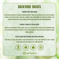 Egardenkart Small Bird Food for Budgies -  Bird Seed for Small Birds and Wild Birds | Bird Feed for Finches Canaries Cockatiel Hookbills doves quail and sparrows Seed mix