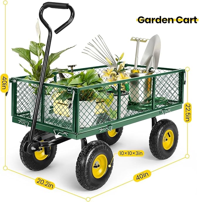 Garden Trolley/Cart 300kg Capacity