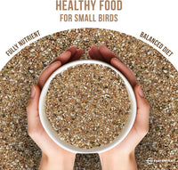 Egardenkart Wild Bird Food - Economic Bird Seed Mix for All types of Wild Birds | Bird Feed for Dove Pigeon Myna Lark Bulbul Sparrow Hoopoe | Bird Seeds Outdoor (20kgs, Small Seeds)