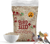 Egardenkart® Bird Food Daily Budget-Friendly - Wild Bird Feed for all Types of Wild Birds | Birds Food for Small Birds Dove Pigeon Myna Lark Bulbul Sparrow Hoopoe Seed Mix