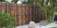 Egardenkart® Premium Half Split Bamboo Panel Fence - Natural and Sustainable Outdoor Privacy Screen