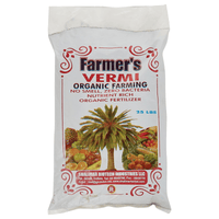 Shalimar Farmer'S 100Percent Vermi Compost - 25 Lb