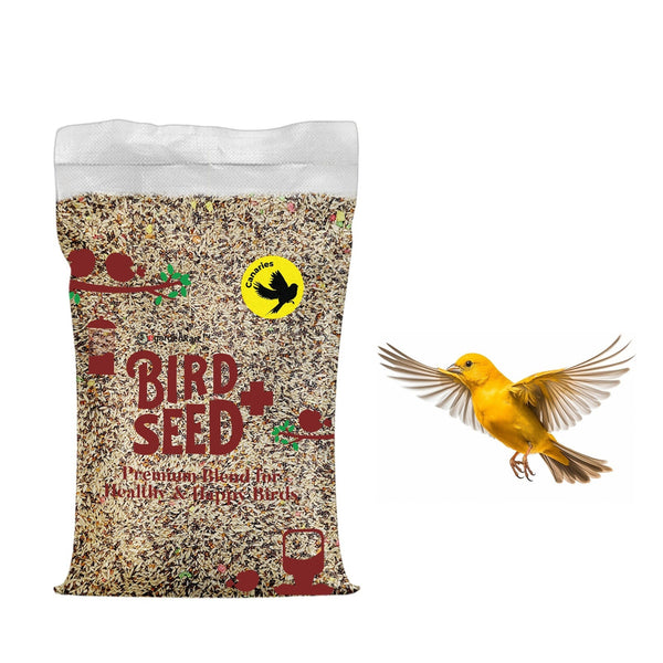 Premium Canary Bird Food - Nutrient-rich Blend for Vibrant Feathers and Health