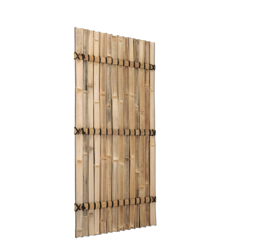 Egardenkart® Premium Half Split Bamboo Panel Fence - Natural and Sustainable Outdoor Privacy Screen