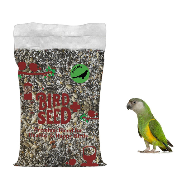 Premium Parrot Bird Food - Enriching Blend for Health and Happiness