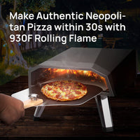 Egardenkart 12" Portable Gas Pizza Oven Outdoor - Propane Pizza Ovens for Outside with Pizza Stone for Oven