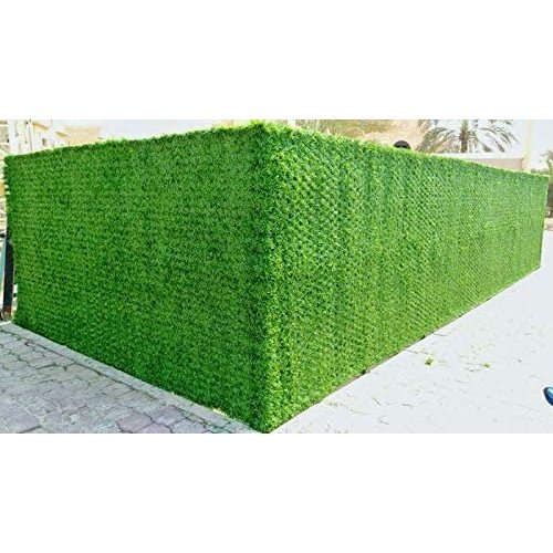 Artificial Grass Fence chain link Grass Fence