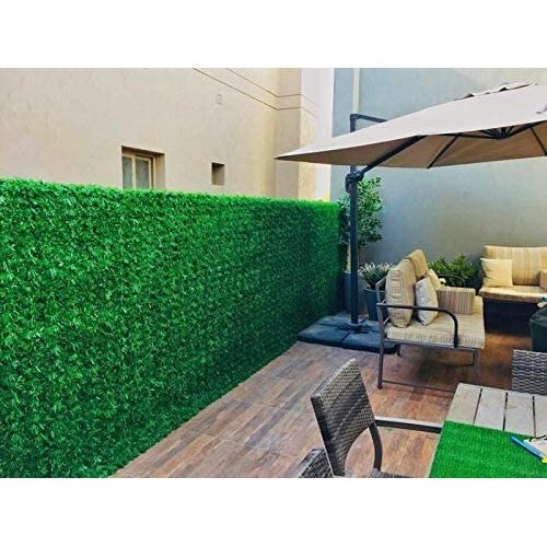 Artificial Grass Fence chain link Grass Fence