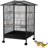 Bird Cage Large with Rolling Wheels