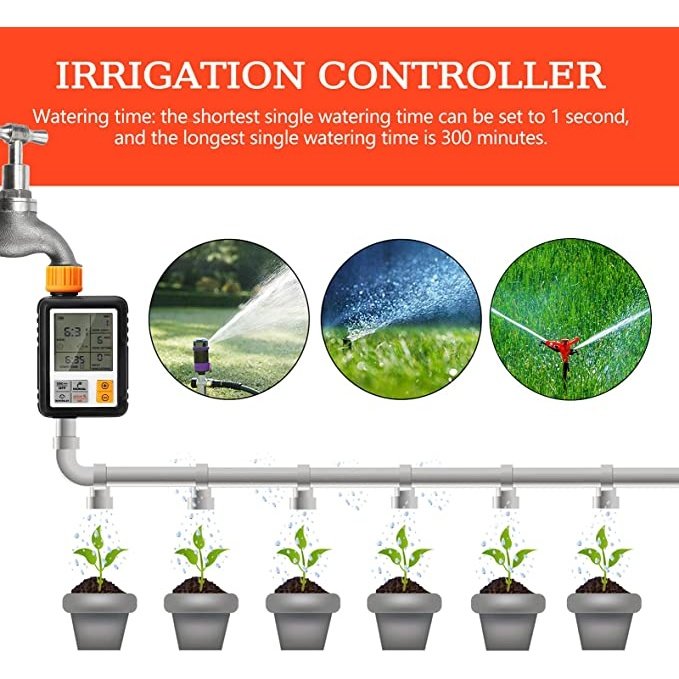 Sprinkler Timer, Water Timer Digital Programmable