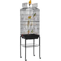 Outlet Bird Cages for Parakeets Cockatiels FiLovebirds nches Canaries Conures Budgies, Detachable Rolling Stand Copy