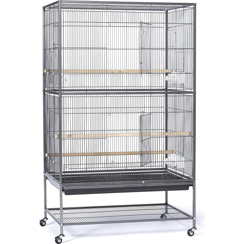 Large Bird Cage Flight Cage Wrought Iron for Cockatiels African Grey Q –  egardenkart