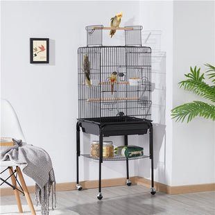 *Outlet* Bird Cage with Rolling Stand